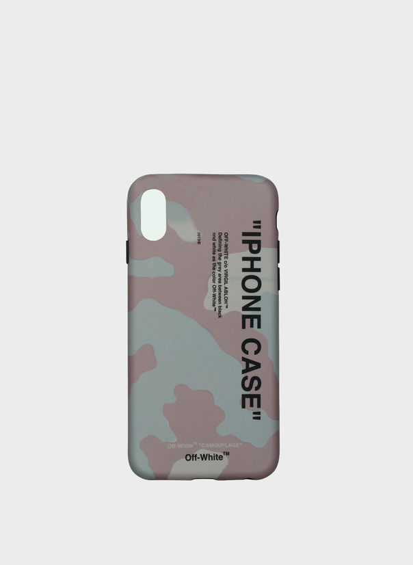 COVER QUOTE CAMOU IPHONE X, ALLOVER/BLACK, large