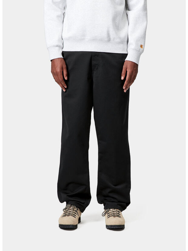 PANTALONE SIMPLE, 8902 BLACK RINSED, large