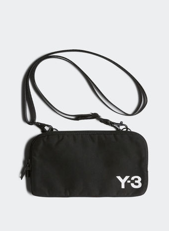 POUCHETTE Y-3 LOGO, BLACK/WHITE, small