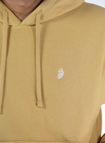 FELPA SWIRL APPLIQUE HOOD, TAN, small
