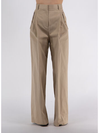 PANTALONE WIDE LEG, 05 BEIGE, small