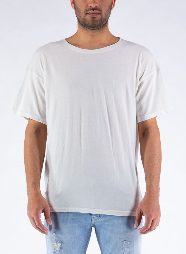 T-SHIRT GIROCOLLO OVER, STUCCO, large