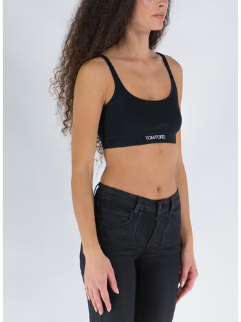 TOP MODAL SIGNATURE BRALETTE, LB999 BLACK, small