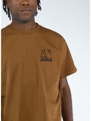 T-SHIRT GROUNDWORK, HZXX HAMILTON BROWN, small