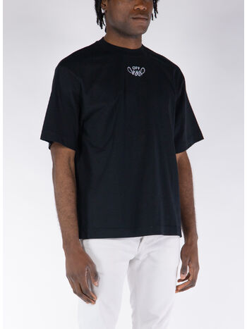 T-SHIRT BANDANA ARROW SKATE, 1001 BLACK WHITE, small