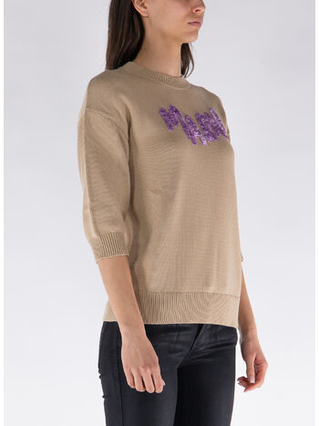 MAGLIONE GIROCOLLO CON LOGO, 00W29, small