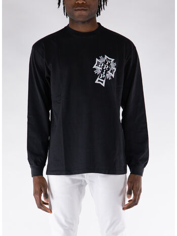 T-SHIRT LONGSLEEVE AGED LORDS OF ART TRIP, BLK BLACK, small