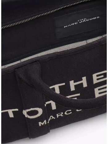 BORSA THE JACQUARD MEDIUM TOTE, 001 BLACK, small