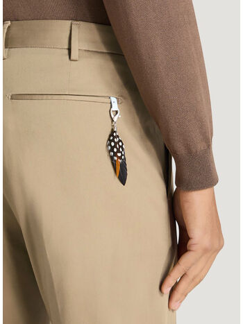 PANTALONE REBEL IN GABARDINA, 0040 SABBIA, small