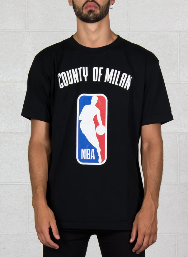 T-SHIRT NBA, BLACK/MULTI, large