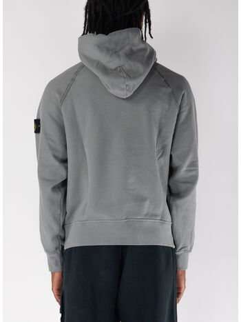 FELPA HOODIE BRUSHED ORGANIC COTTON FLEECE, V006B CEMENT, small