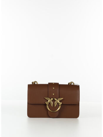 BORSA LOVE ONE MINI, L48Q CUOIO/ANTIQUEGOLD, small