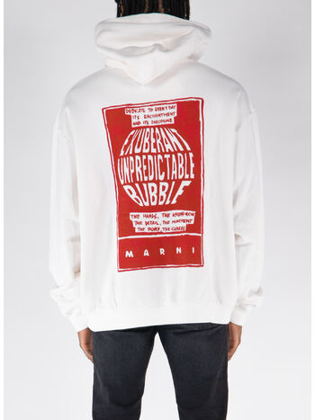 FELPA HOODIE LOGO BOX, BUW03, small