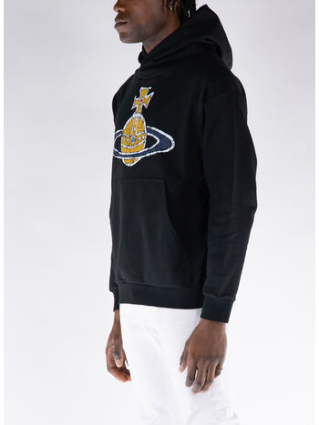 FELPA HOODIE TIME MACHINE, N401 BLACK, small