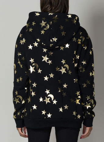 FELPA CON STAMPA STELLE E LUNA, 1082BLACKMULTI, small