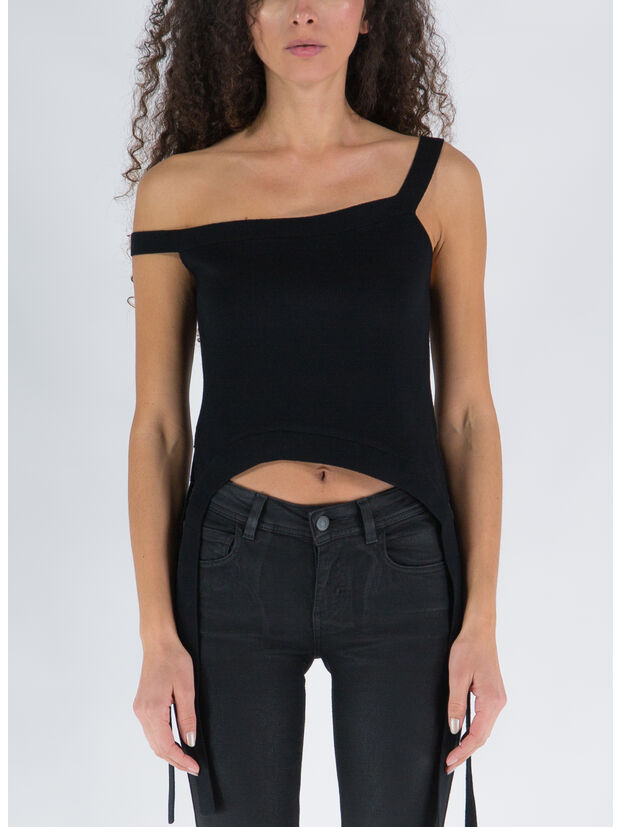 TOP DECONSTRUCTED, 999 BLACK, large