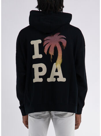 FELPA I LOVE PA HOODY, 1025 BLACK RED, small