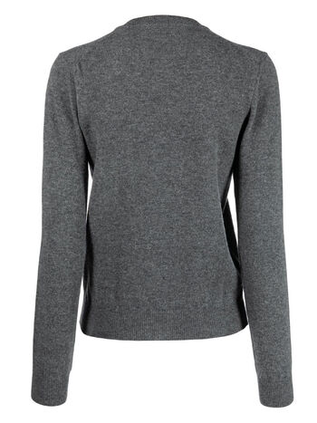 CARDIGAN CON CUORE, GREY, small