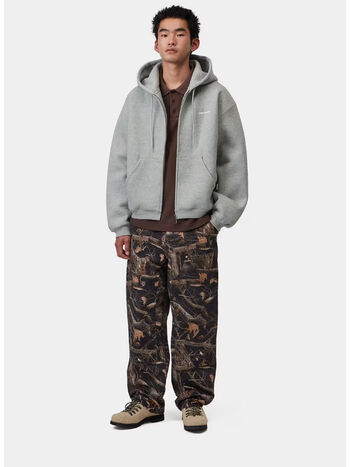 FELPA HOODED EBBERT, 00DXX Grey Heather / White, small