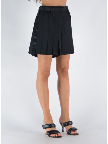 SHORTS SUITING, 001 BLACK, small