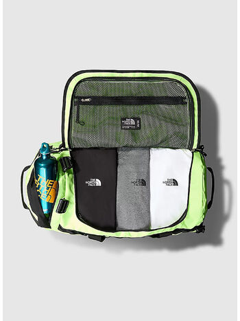 BORSONE BASE CAMP DUFFLE M UNISEX, F5G1 SAFETEY GREEN, small