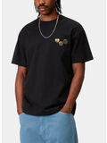 T-SHIRT S/S BUTTON, 89XX BLACK, thumb