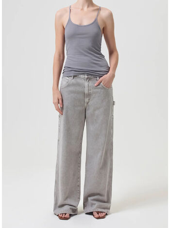 JEANS MAGDA CARPENTER IN DRAB, dra drab (dark khaki), small