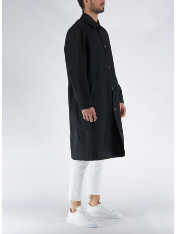 GIACCA PARKA OVER REGULAR FIT FULLY LINED, 001 BLACK, small