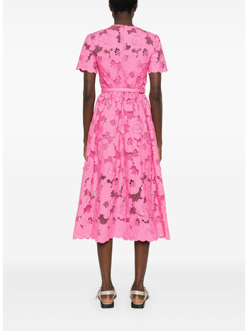 ABITO MIDI FLORAL LACE, PINK, small