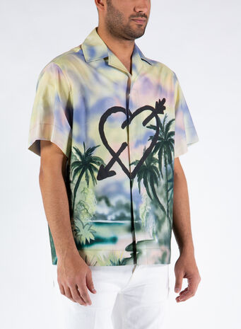 CAMICIA PARADISE BOWLING SHI, 8410 MULTICOLOR, small