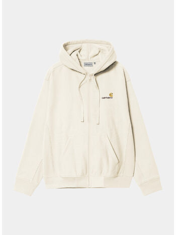 FELPA FULL ZIP AMERICAN SCRIPT, , small