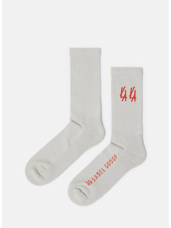 CALZINI CLASSIC, P449 GYPS + 44 RISK RED, medium