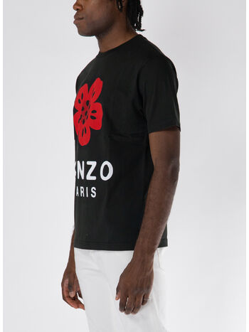 T-SHIRT BOKE FLOWER, 99J BLACK, small
