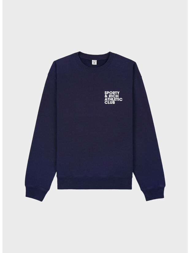 EXERCISE FELPA, NAVY/WHITE BLU, large