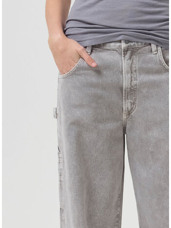 JEANS MAGDA CARPENTER IN DRAB, dra drab (dark khaki), small