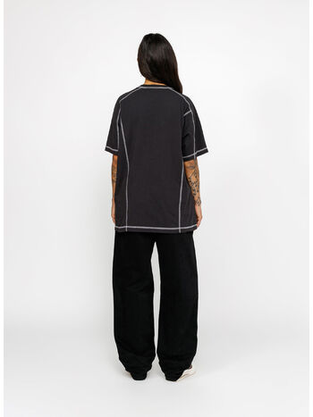 PANTALONE BRUSHED BEACH, BLACK, small