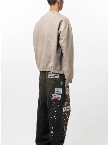 FELPA SUN FADED LIKE, BEIGE, small