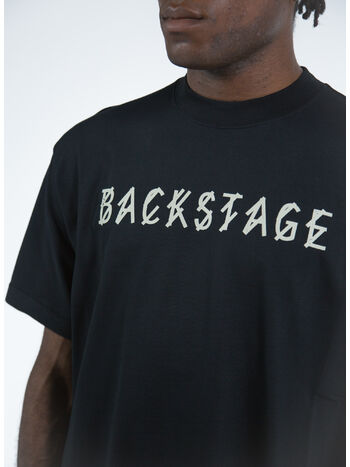 T-SHIRT BACKSTAGE MASTER TEE, P317 BLACK+44BACKSTAGEPRINT, small