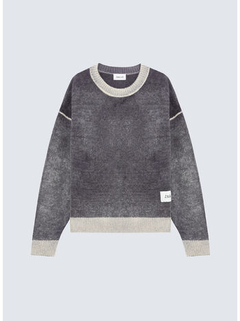 MAGLIONE, C0759 NATURAL7CHARCOAL, small