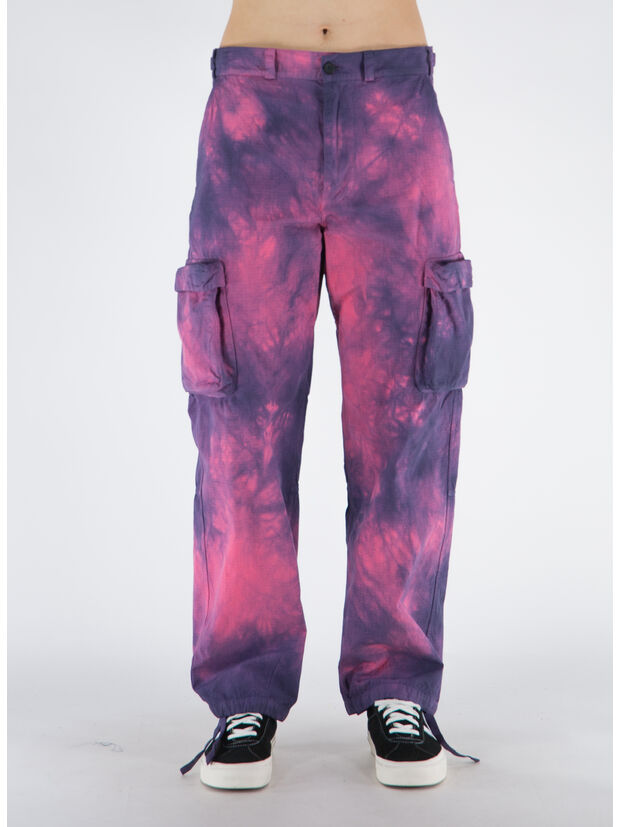 PANTALONE TIE DYE CONTOUR CARGO, 3200FUCHSIANO, large