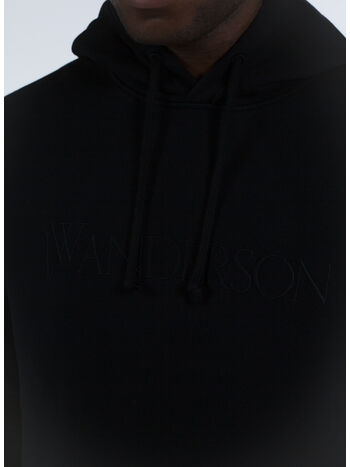 FELPA LOGO EMBROIDERY HOODIE, , small