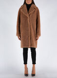 CAPPOTTO CAMILLE COCOON COAT, 10500SAND, thumb