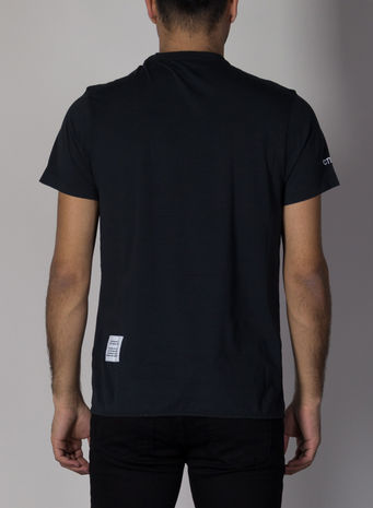 T-SHIRT REG BABY HERON, BLACK/MULTI, small