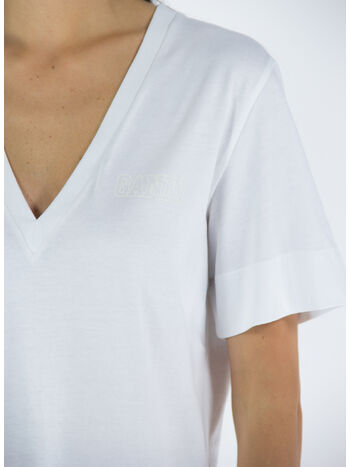 T-SHIRT THIN SOFTWARE JERSEY, 001 WHITE, small