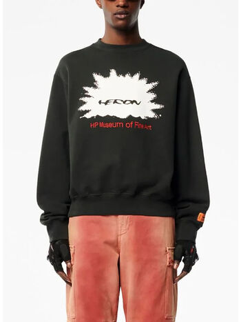 FELPA CREW HP MUSEUM, 1025 BLACK RED, small