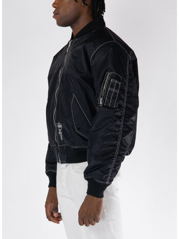 GIUBBOTTO BUILT BOMBER, BLACK, small
