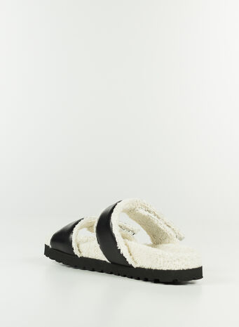 SANDALO DOUBLE STRAP PLATFORM, A127BLACK, small