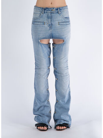 JEANS CHAPS BLUE DENIM, 7011 LIGHT BLUE WASH, small