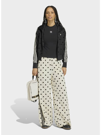 PANTALONE SATIN POLKA, WHITE, small