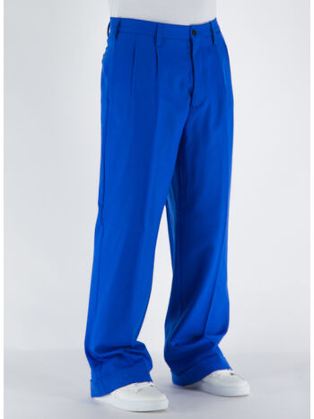 PANTALONE CON RISVOLTO, 00B57, small